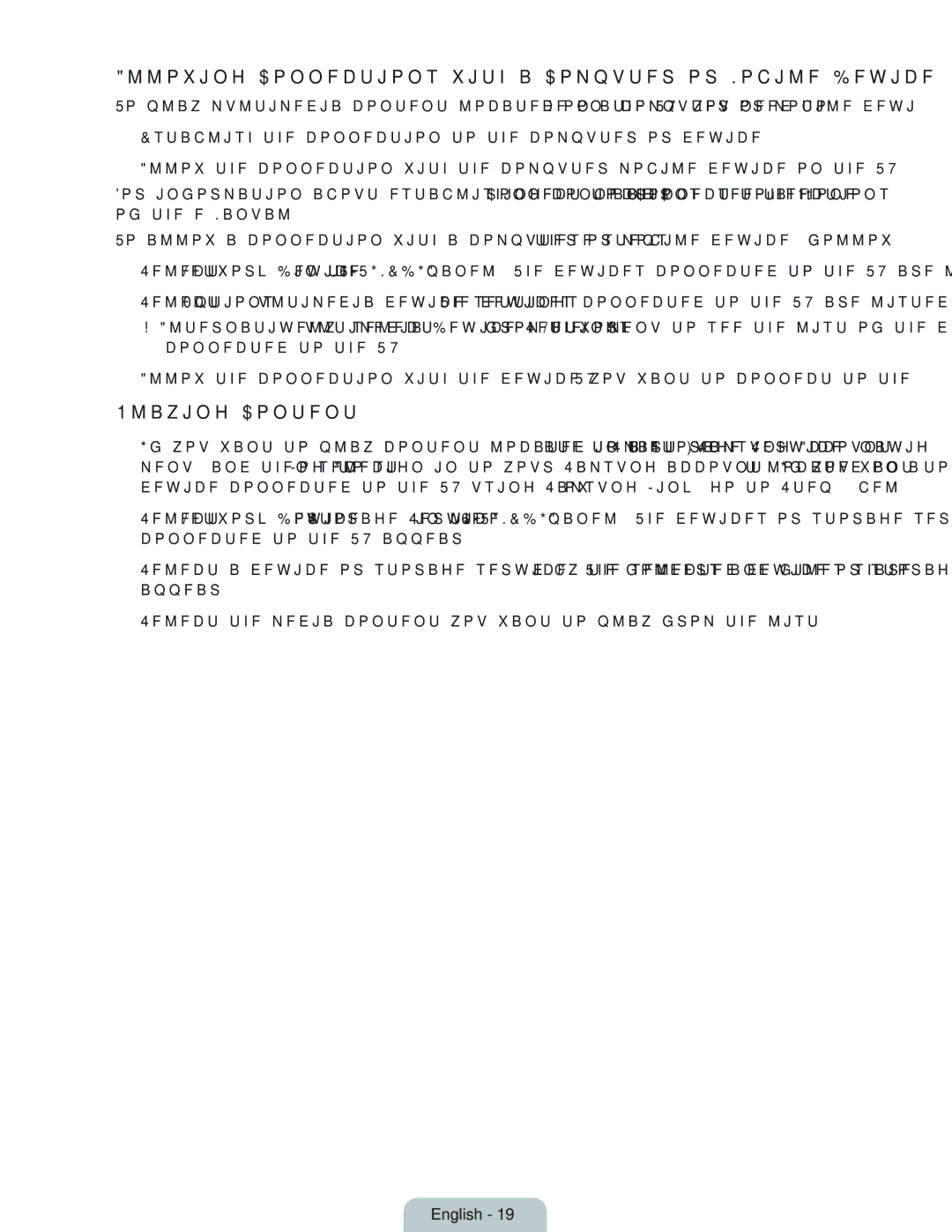 Samsung UN55HU6950 manual Allowing Connections with a Computer or Mobile Device, Playing Content 