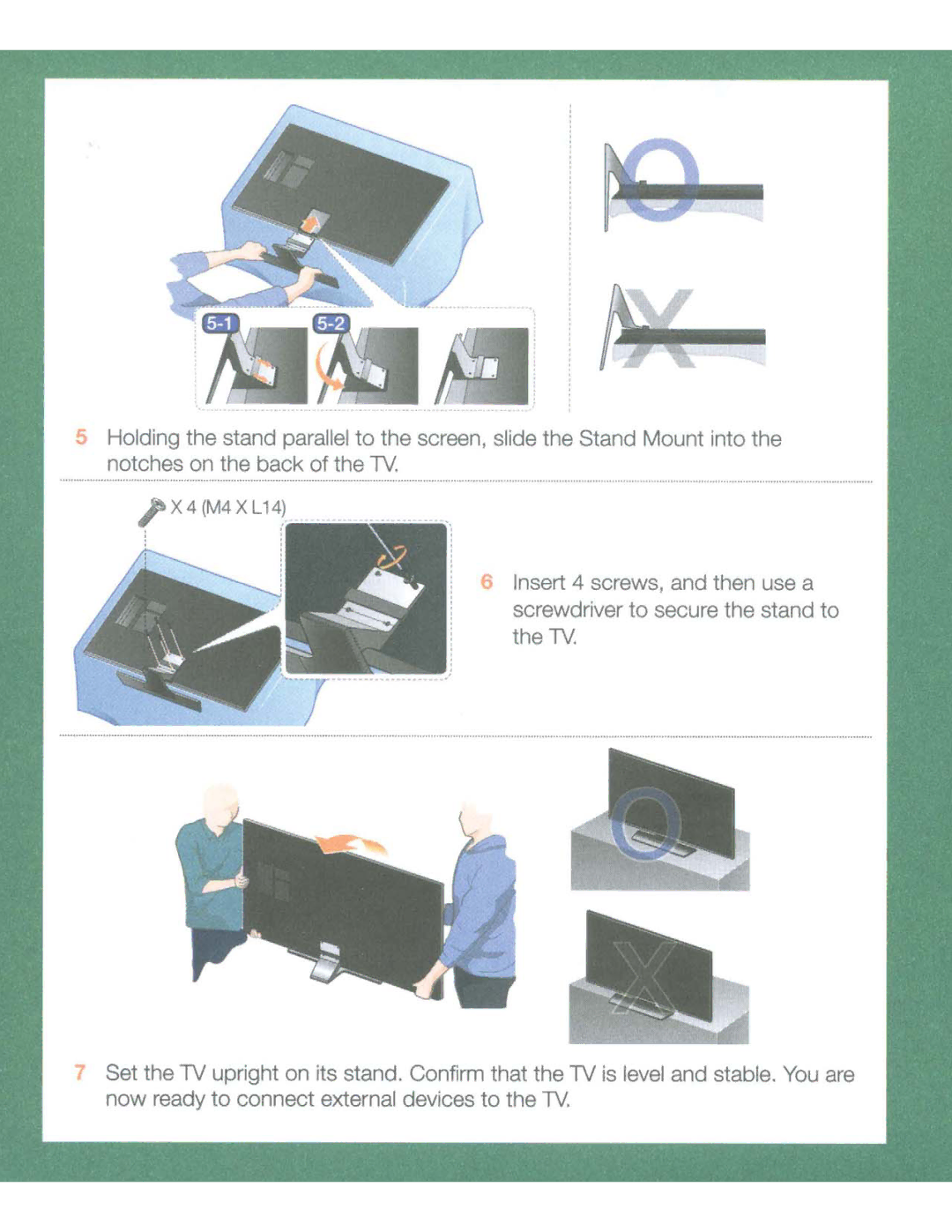 Samsung UN55HU8550 manual ~ X 4 M4 X L1~ 