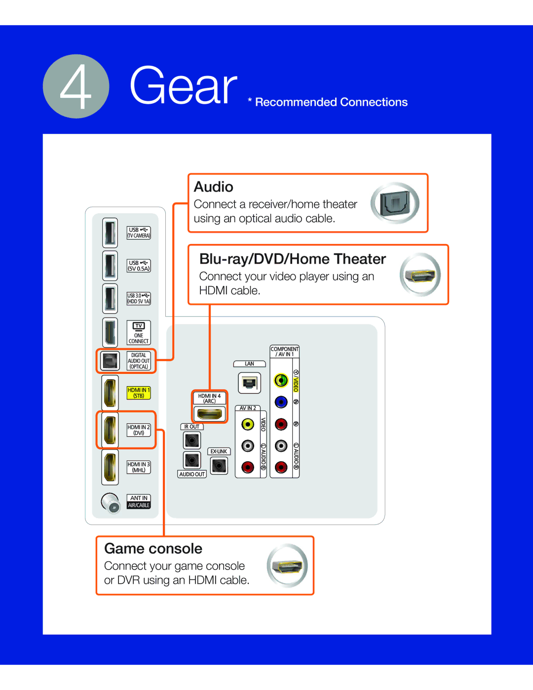 Samsung UN55HU8700 manual Audio 