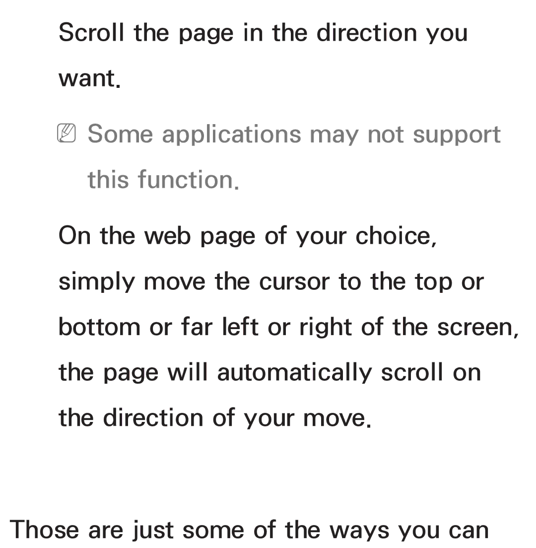 Samsung UN60ES8000, UN75ES9000XZA, UN60ES7500XZA, UN55ES7003, UN46ES8000 NNSome applications may not support this function 