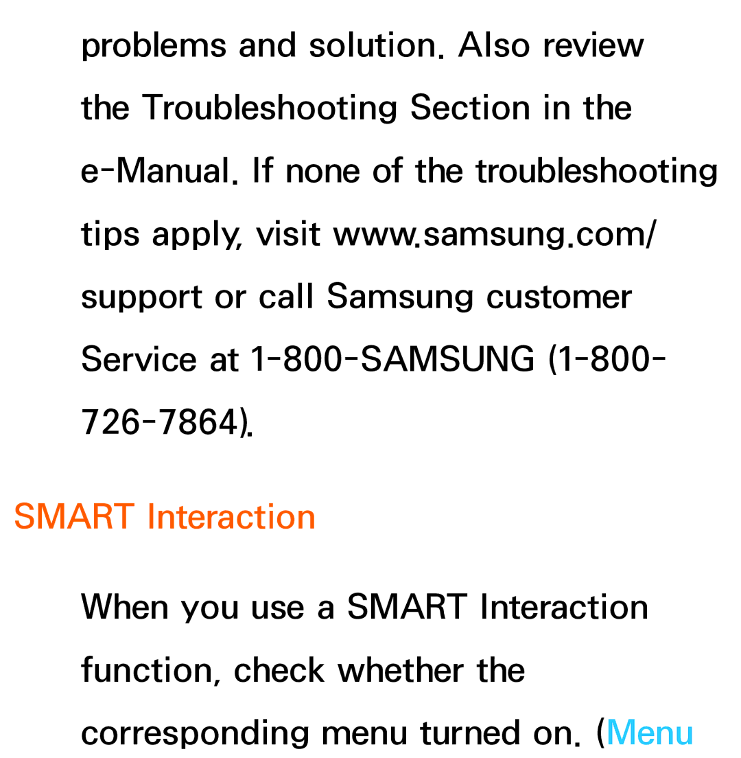 Samsung UN60ES7500XZA, UN75ES9000XZA, UN60ES8000, UN55ES7003, UN46ES8000 manual Smart Interaction 