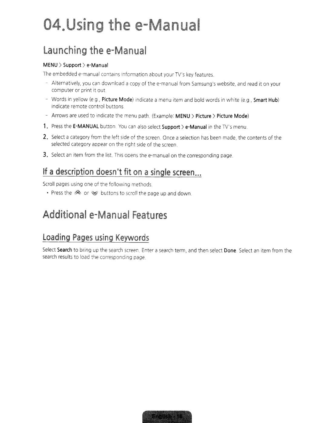 Samsung UN75H6350, UN65H6350, UN60H6350, UN48H6350 user manual Launching, Additional, Screen, Mode 