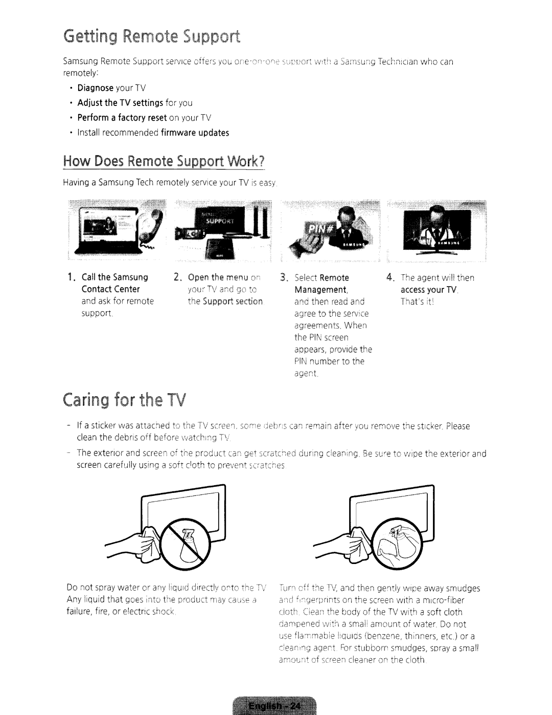 Samsung UN75H6350, UN65H6350, UN60H6350, UN48H6350 user manual Getting, Support, For 