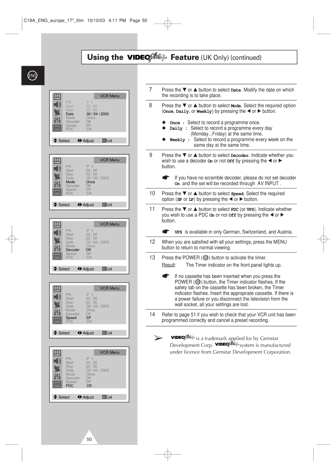 Samsung UW17J11VD5XXEF, UW17J11VD5XXEG, UW17J11VD5XXEC, UW17J11VD5XXEU manual Using 