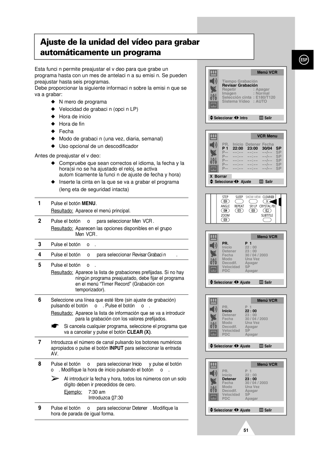 Samsung UW21J10VD5XXEC, UW28J10VD5XXEC, UW21J10VD5XXEF manual Pulse el botón Menu Resultado Aparece el menú principal 