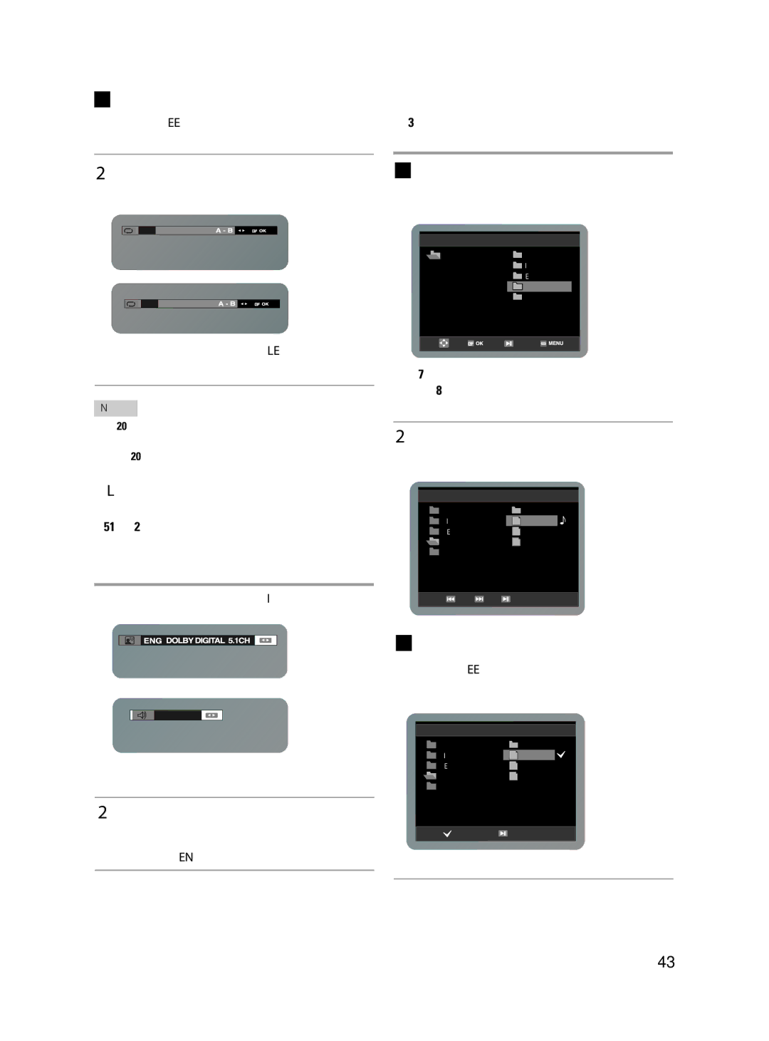 Samsung V6700 user manual Cancel A-B Repeat, MP3/WMA Play Function 