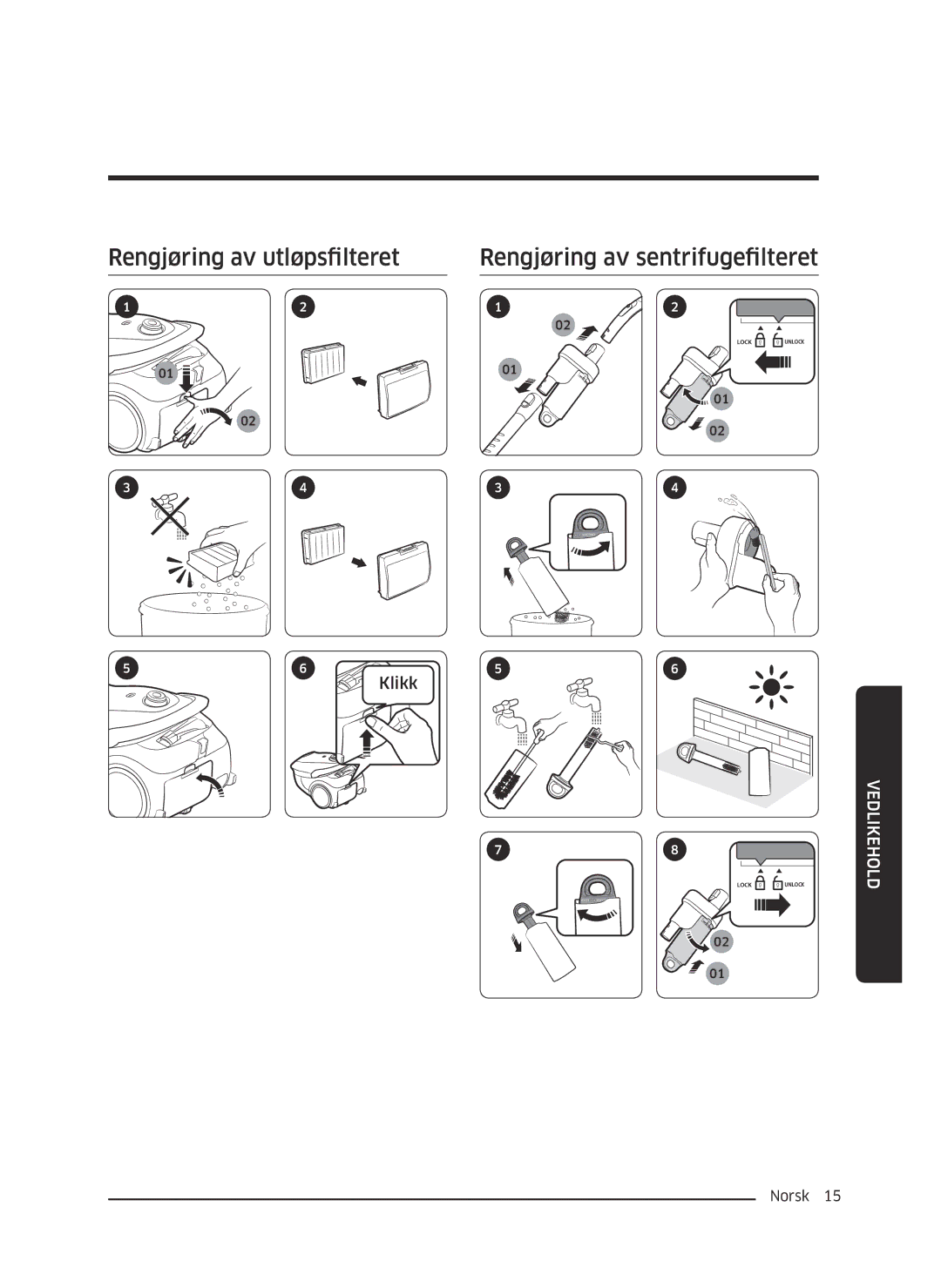 Samsung VC05M25E0WB/EE manual 121 