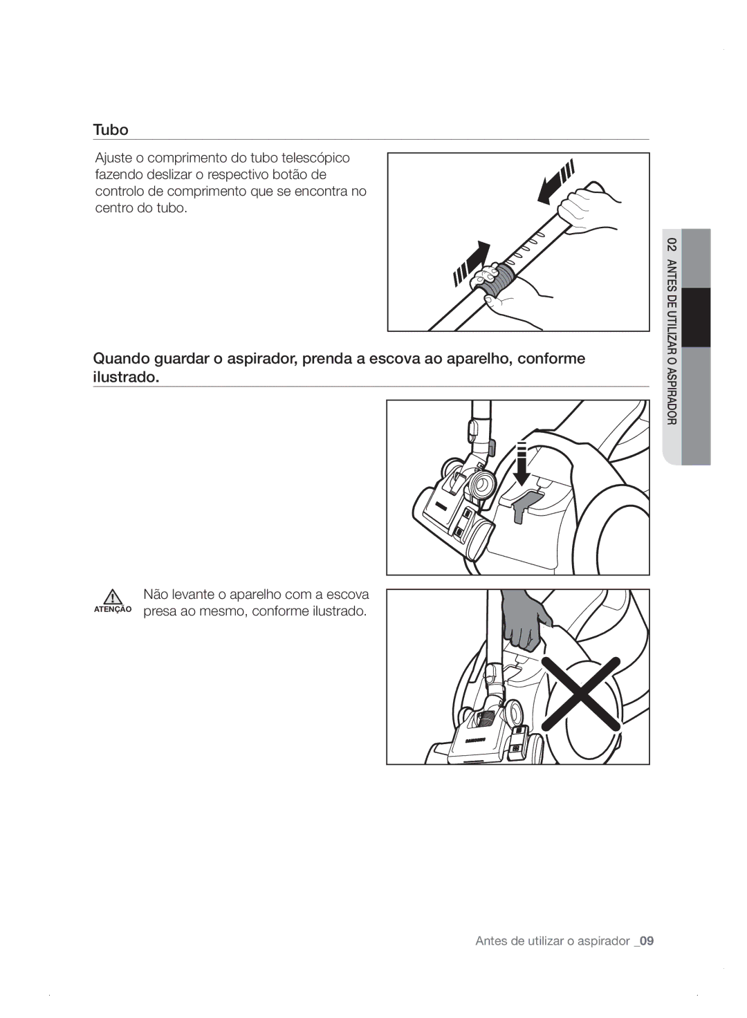 Samsung VC06H70E0HB/ET manual Tubo 