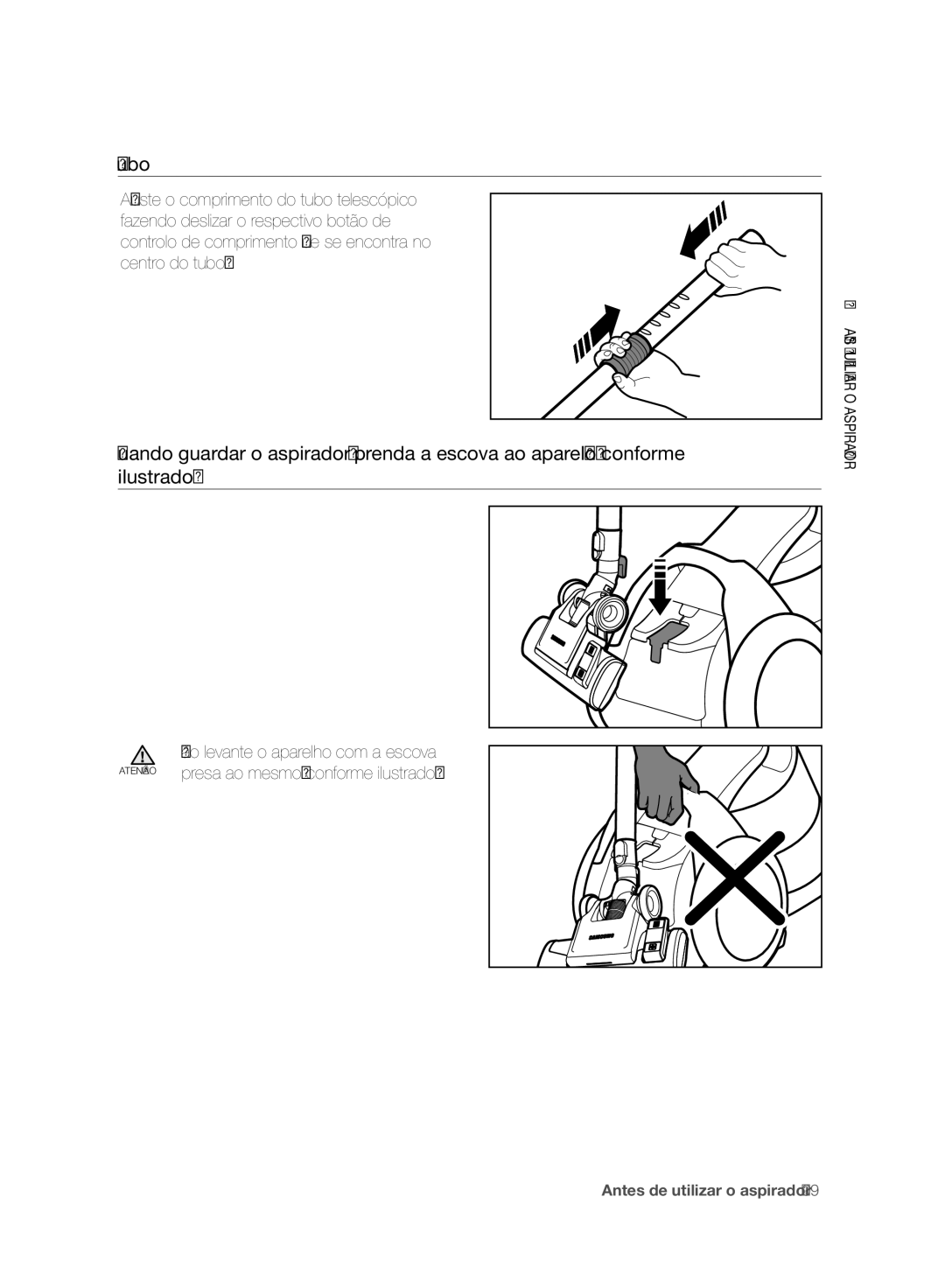 Samsung VC06H70F0HD/ET manual Tubo 