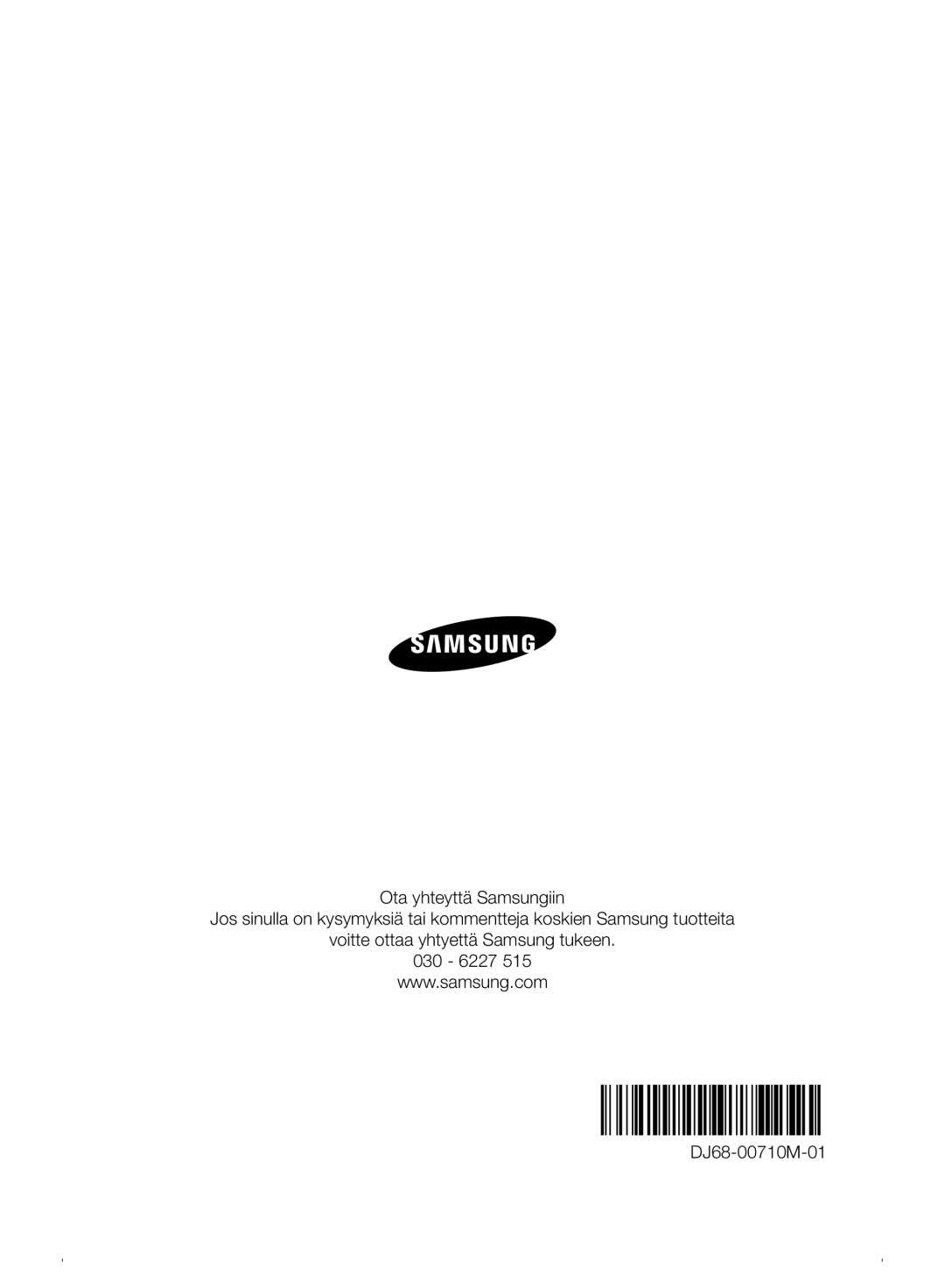 Samsung VC07F30WNHR/EE manual 