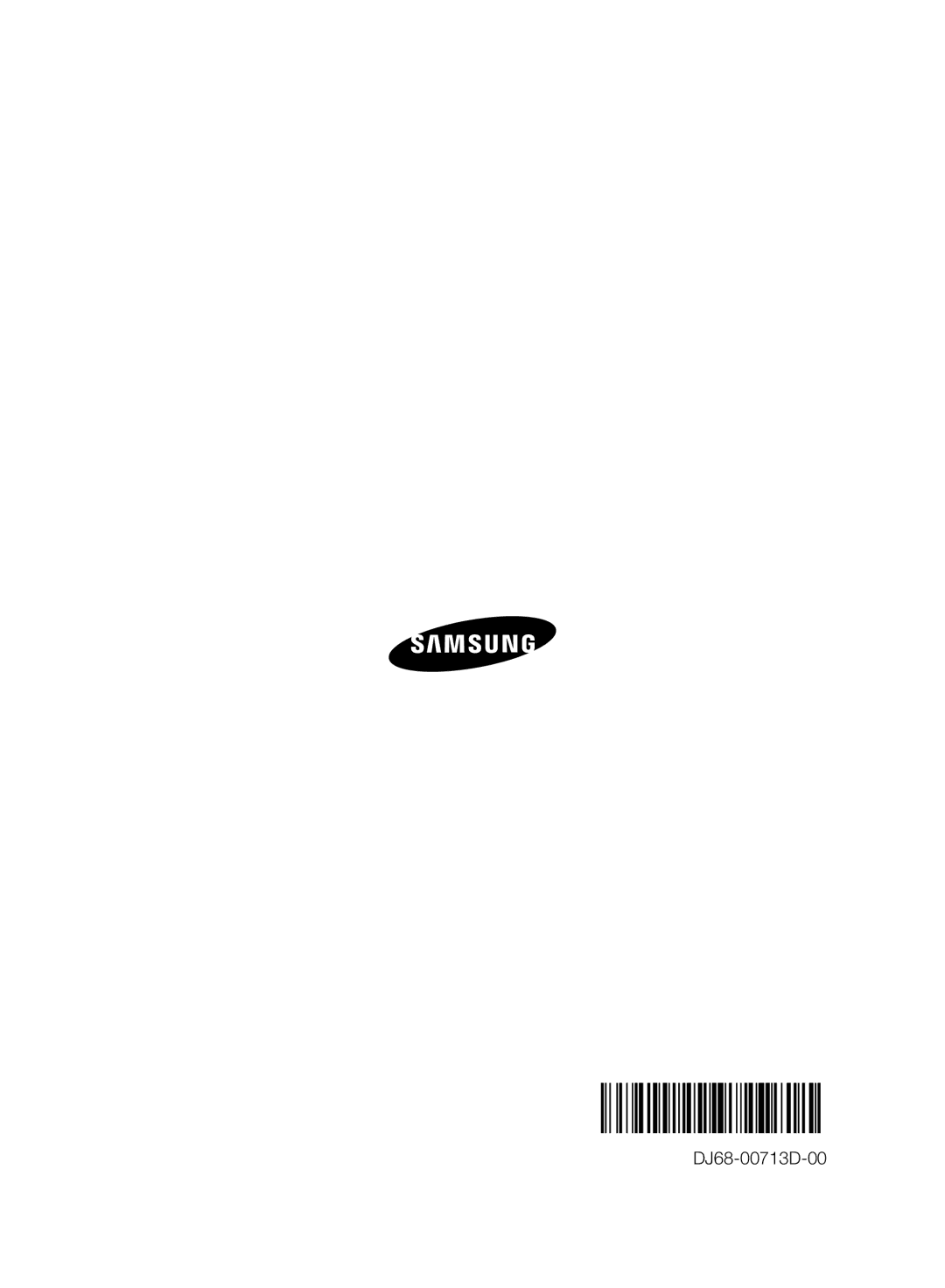 Samsung VC07H8150HQ/GE manual DJ68-00713D-00 