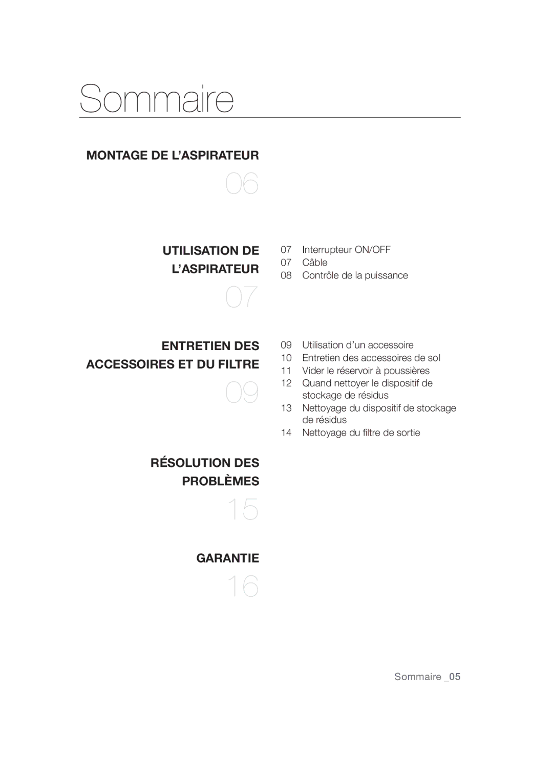 Samsung VC15QSNMARD/EF manual 