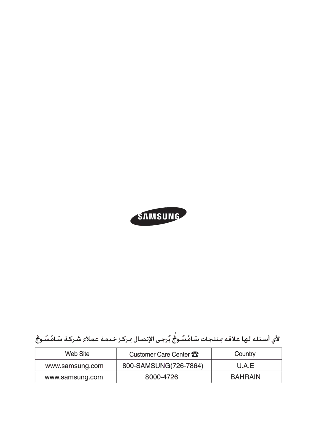 Samsung VC20F70HNAR/MG manual 