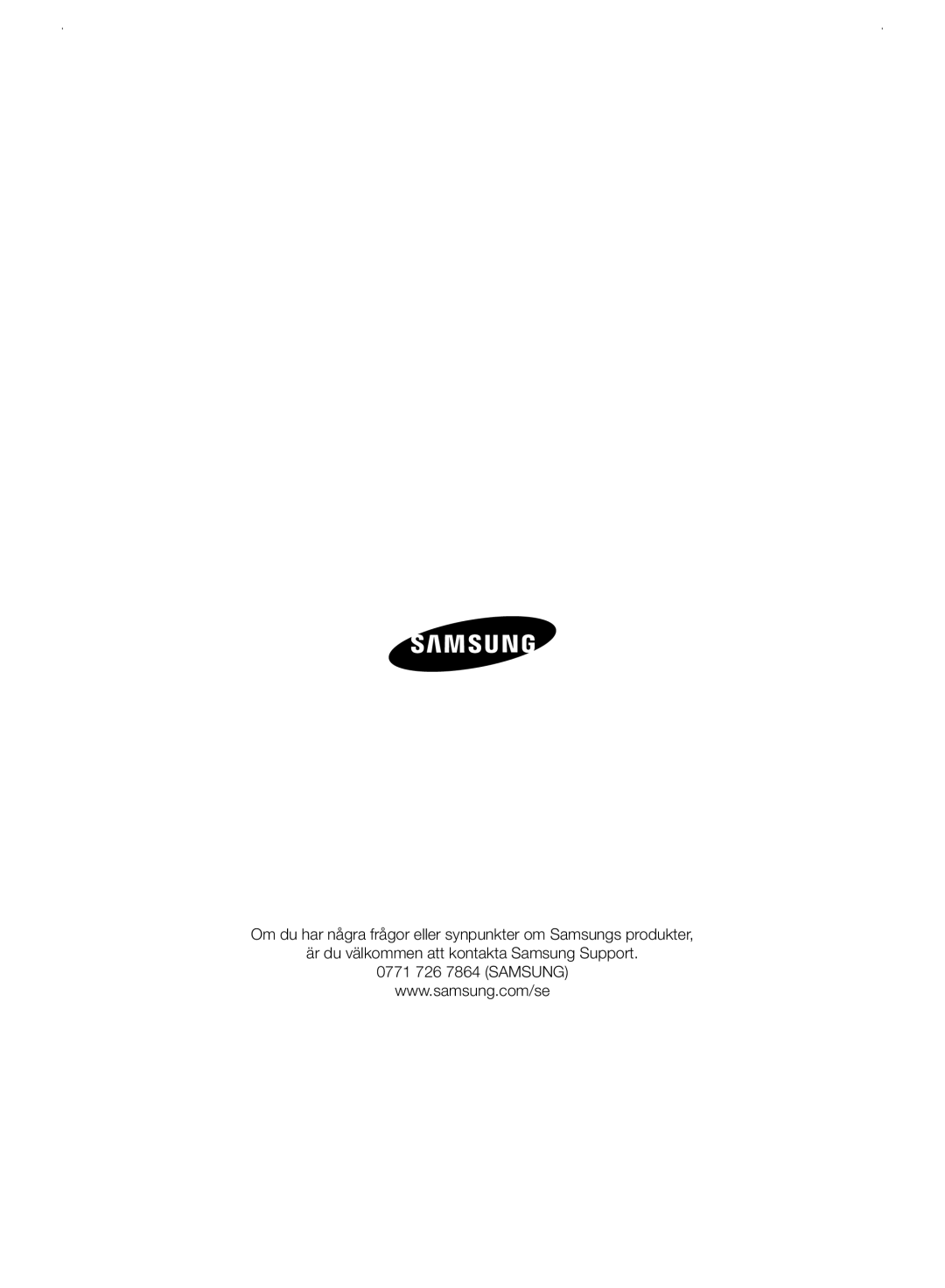 Samsung VC21F60WNAR/EE manual 