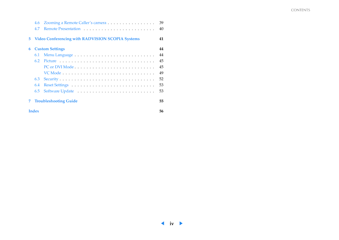 Samsung VC240 manual Troubleshooting Guide Index 