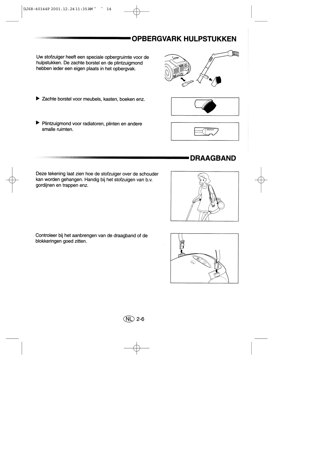 Samsung VC6313SS3B/XEG, VC6313HS3R/XEG manual DJ68-40144P 2001.12.241135AM ˘ ` 