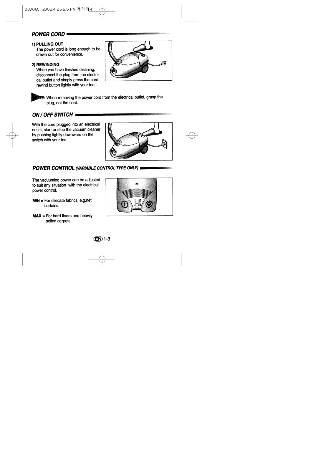 Samsung VC7414VN3M/XEN, VC7415VN3B/XEP manual 