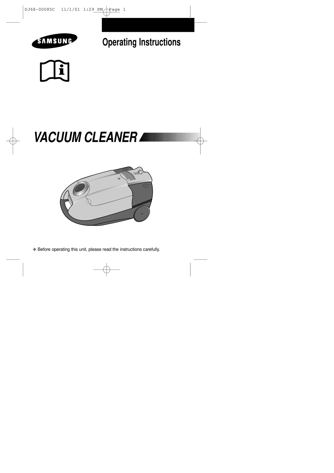 Samsung VC7616VN3R/XEG, VC7614VN3G/XEG, VC7615VN3W/XEG, VC7615VN3K/XEG, VC7616VN3B/XEG, VC7616VN2R/TWL manual Vacuum Cleaner 