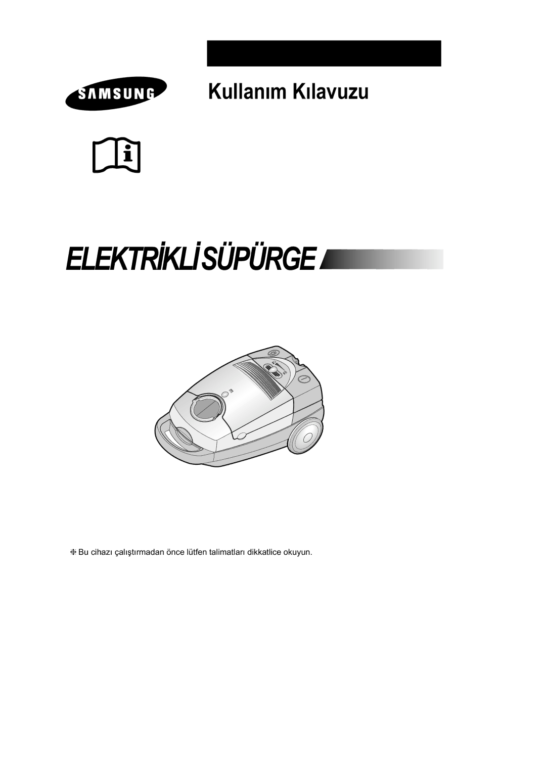 Samsung VC8916VC2R/FES manual Kullaným Kýlavuzu 