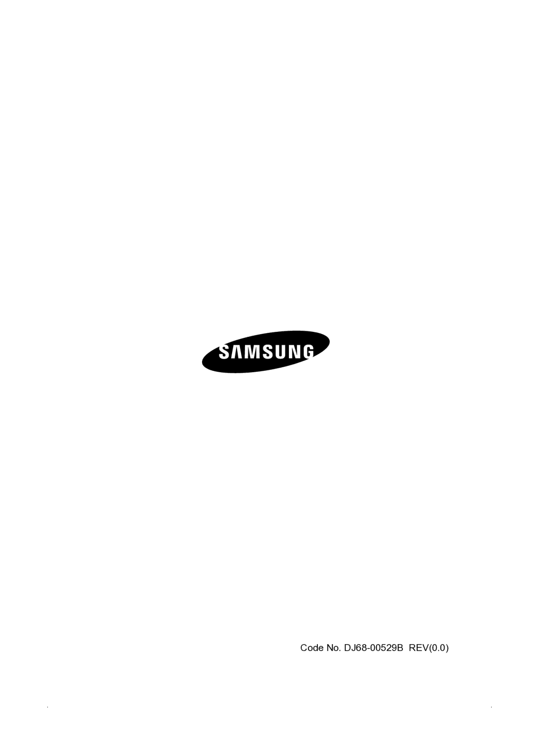 Samsung VCC3310S3O/XSV manual Code No. DJ68-00529B REV0.0 