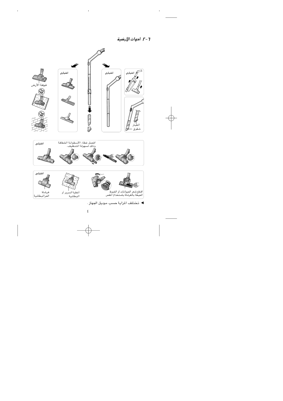 Samsung VCC4130S35/EGT, VCC4130S31/XEV, VCC4130S3R/XSG, VCC4130S3B/XSG, VCC4130S2B/ABS, VCC4130S2R/RUM manual ﺔﻴﺿرﻷا تاودأ 