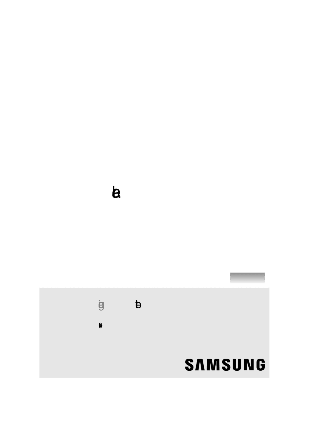 Samsung VCC4130S34/EUR, VCC4130S31/XEV, VCC4130S3R/XSG, VCC4130S3B/XSG, VCC4135S37/BOL, VCC4130S2B/ABS manual Vacuum Cleaner 