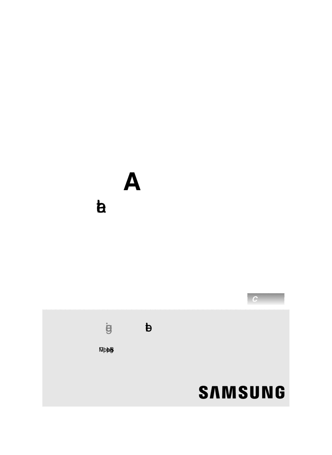 Samsung VCC4130S37/EGT, VCC4130S31/XEV, VCC4130S3R/XSG, VCC4130S3B/XSG, VCC4135S37/BOL, VCC4130S2B/ABS manual Aspirator 