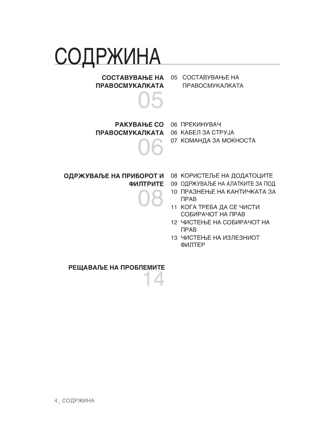 Samsung VCC4550V3B/BOL, VCC4570S3K/KSG, VCC4550V36/BOL manual ËéÑêÜàçÄ 