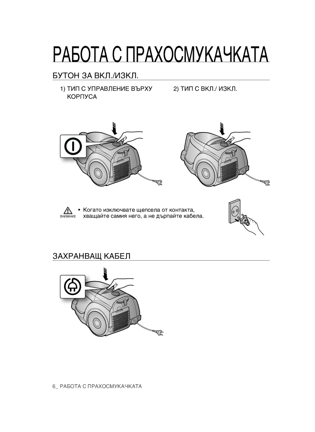 Samsung VCC4570S3K/KSG, VCC4550V36/BOL, VCC4550V3B/BOL manual ÊÄÅéíÄ ë èêÄïéëåìäÄóäÄíÄ 