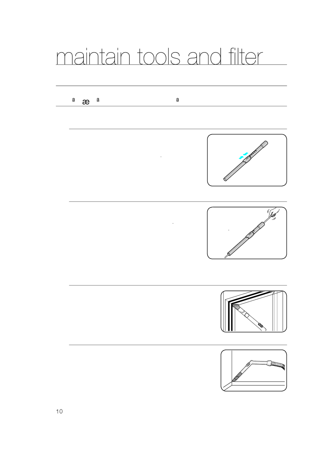 Samsung VCC45S0S3R/XEF, VCC45W0S3B/XEP, VCC45W0S3R/XTR Использование Принадлежностей, Трубка Опция, Принадлежность Опция 