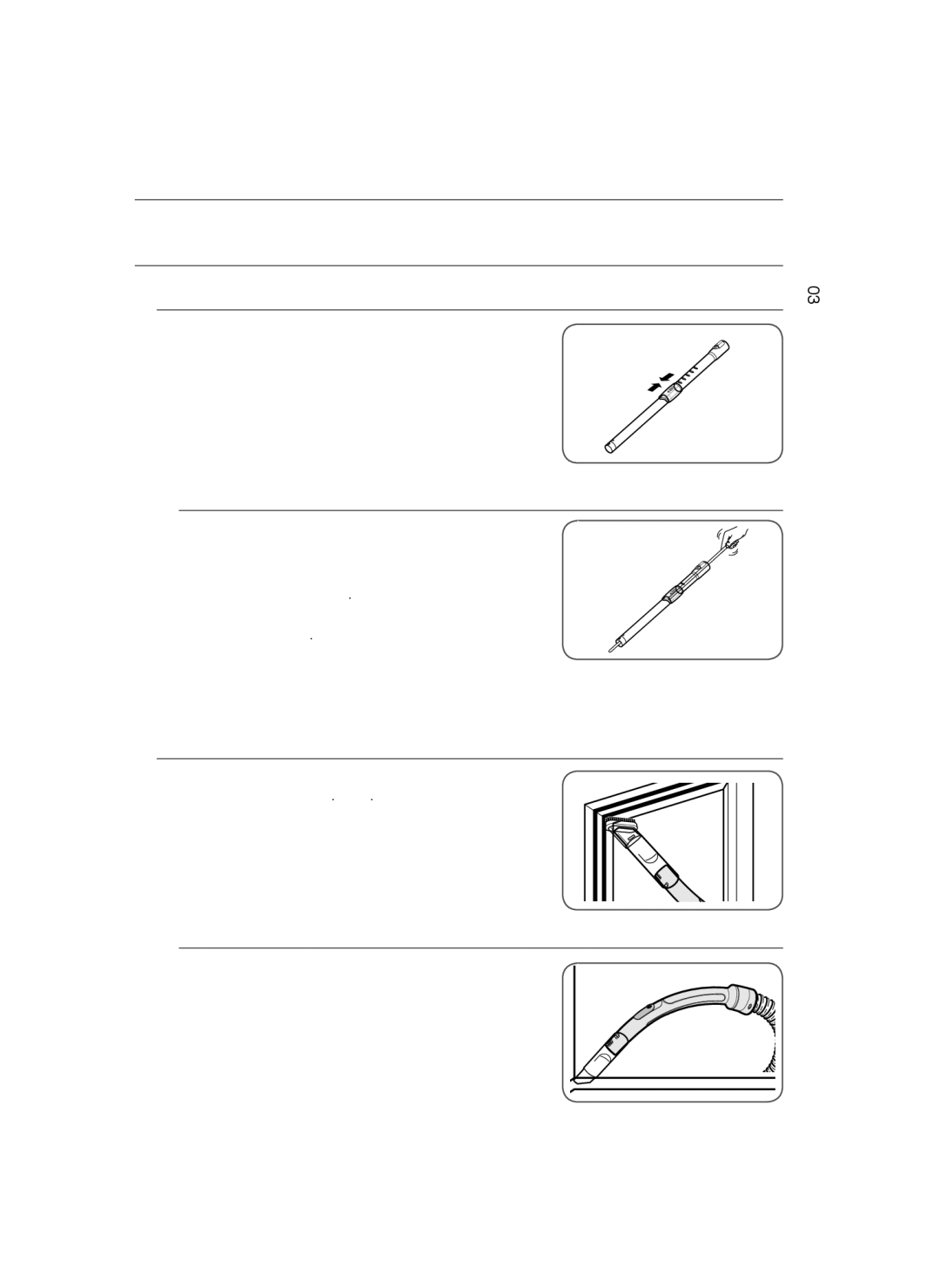 Samsung VCC52E6V36/XEH manual Χρήση Εξαρτημάτων, Σωλήνας Προαιρετικά, Εξάρτημα, Προσαρμόστε το μήκος του τηλεσκοπικού 