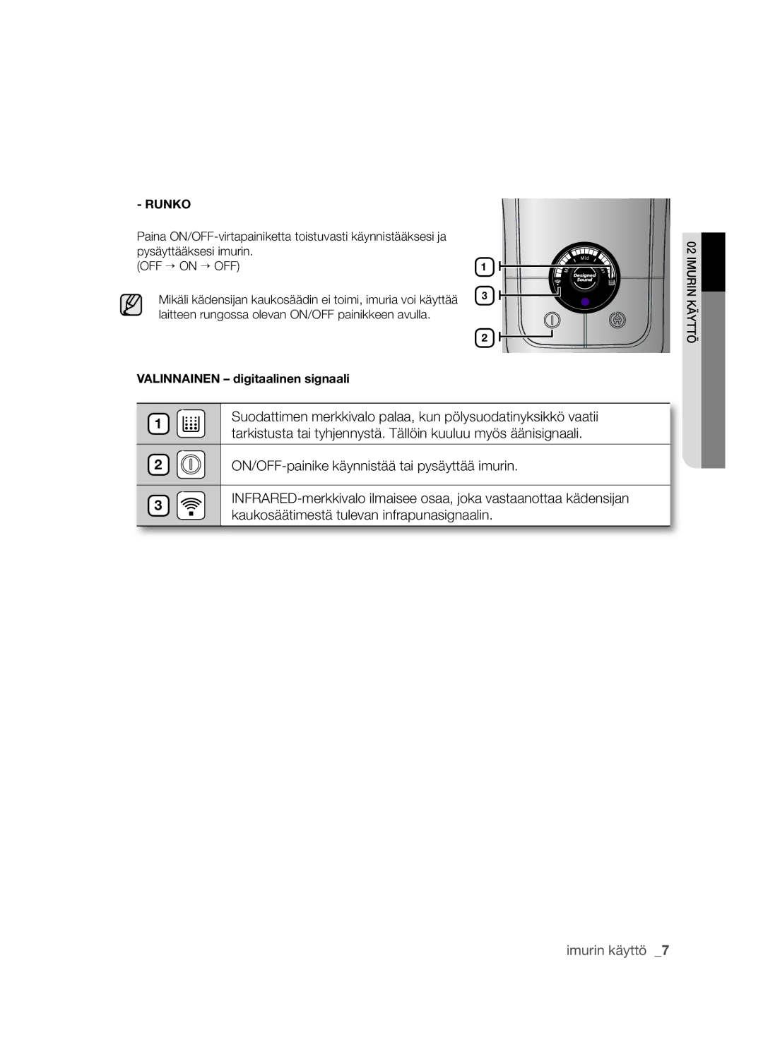 Samsung VCC6360H3K/XEE, VCC6360H3A/XEE manual Runko 