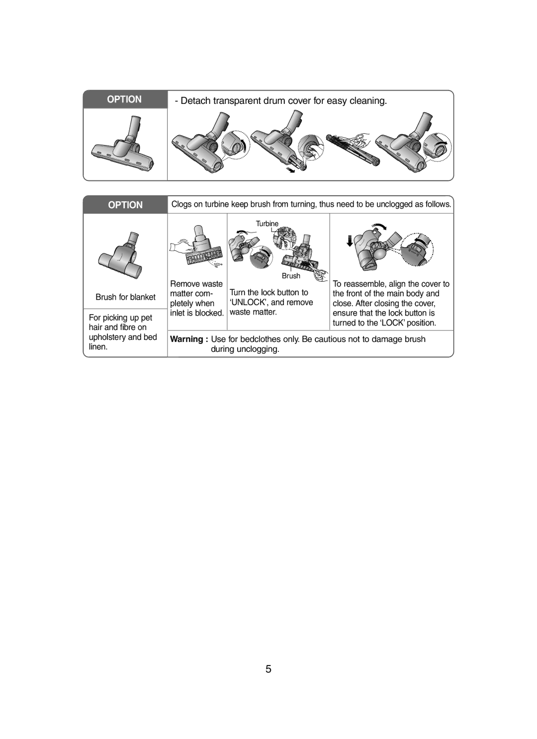 Samsung VCC6560V3G/SBW, VCC6570H3R/XEV, VCC6560V3R/XEE, VCC6570H2B/TWL, VCC6570H3R/SBW, VCC6560V2R/UMG, VCC6560V3B/SML Option 