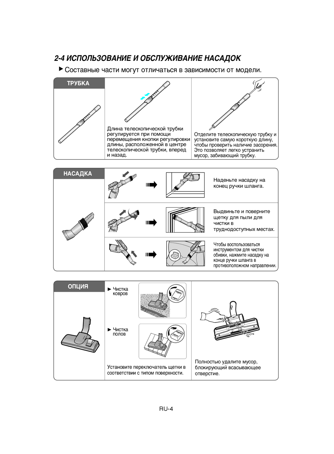 Samsung VCC6522S3O/XEV, VCC6572H3C/XEV, VCC6534V3B/XEV, VCC6562V3G/XEV manual ÀëèéãúáéÇÄçàÖ à éÅëãìÜàÇÄçàÖ çÄëÄÑéä, ÍêìÅäÄ 