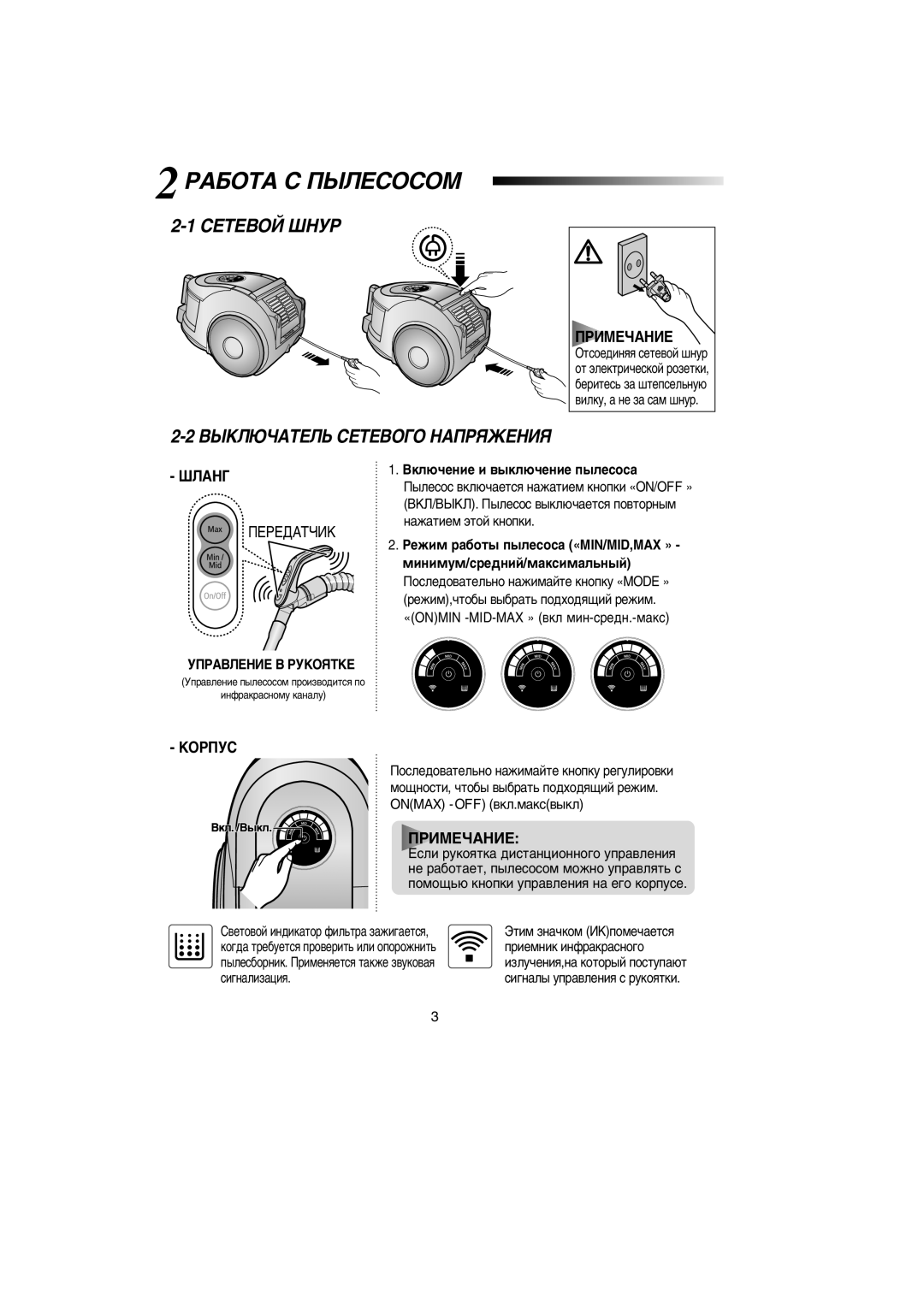 Samsung VCC432AS3K/RVC manual 2êÄÅéíÄ ë èõãÖëéëéå, ËÖíÖÇéâ òçìê ÇõäãûóÄíÖãú ëÖíÖÇéÉé çÄèêüÜÖçàü, ‡Ê‡ÚËÂÏ ˝ÚÓÈ Íìóôíë 