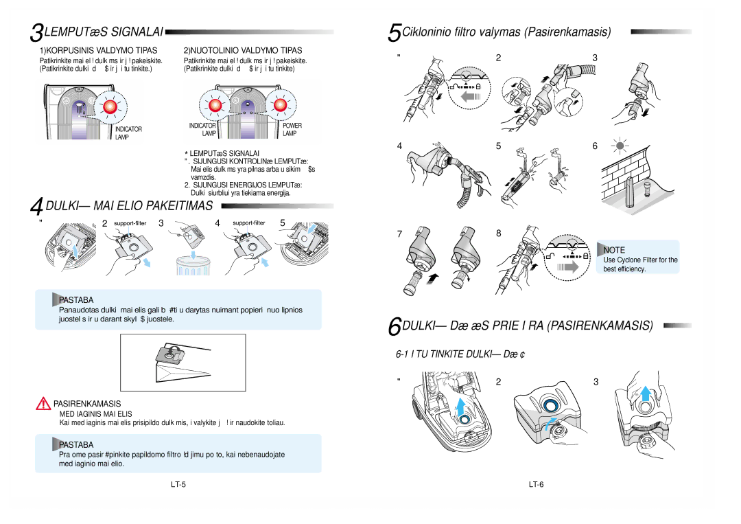 Samsung VCC9271E3R/SBW, VCC9273E3W/SBW manual 1KORPUSINIS Valdymo Tipas 2NUOTOLINIO Valdymo Tipas, Pasirenkamasis 