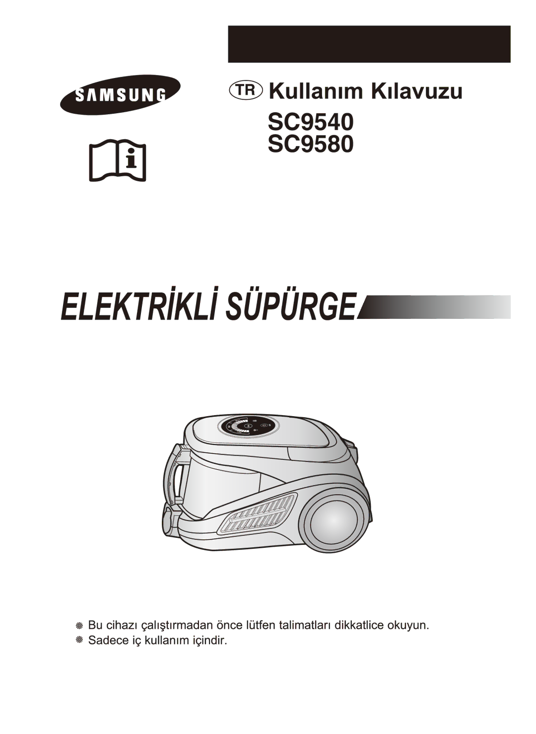 Samsung VCC9580H3K/ANU, VCC9580H3K/XEG manual SC9540 SC9580 