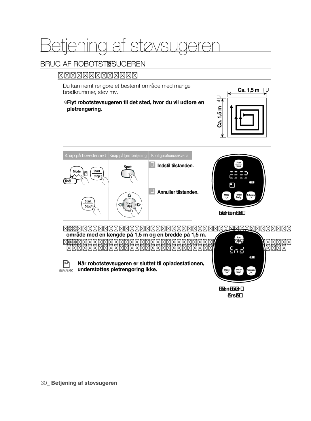 Samsung VCR8855L3B/XEF, VCR8855L3B/BOL, VCR8855L3B/XEE manual Pletrengøring, Under rengøring 