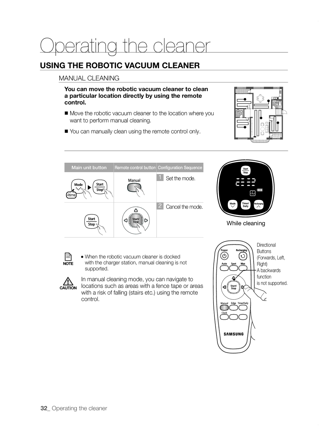 Samsung VCR8855L3B/XEF, VCR8855L3B/XEO, VCR8855L3B/XET, VCR8855L3B/BOL, VCR8855L3B/SWS manual Manual Cleaning, Supported 