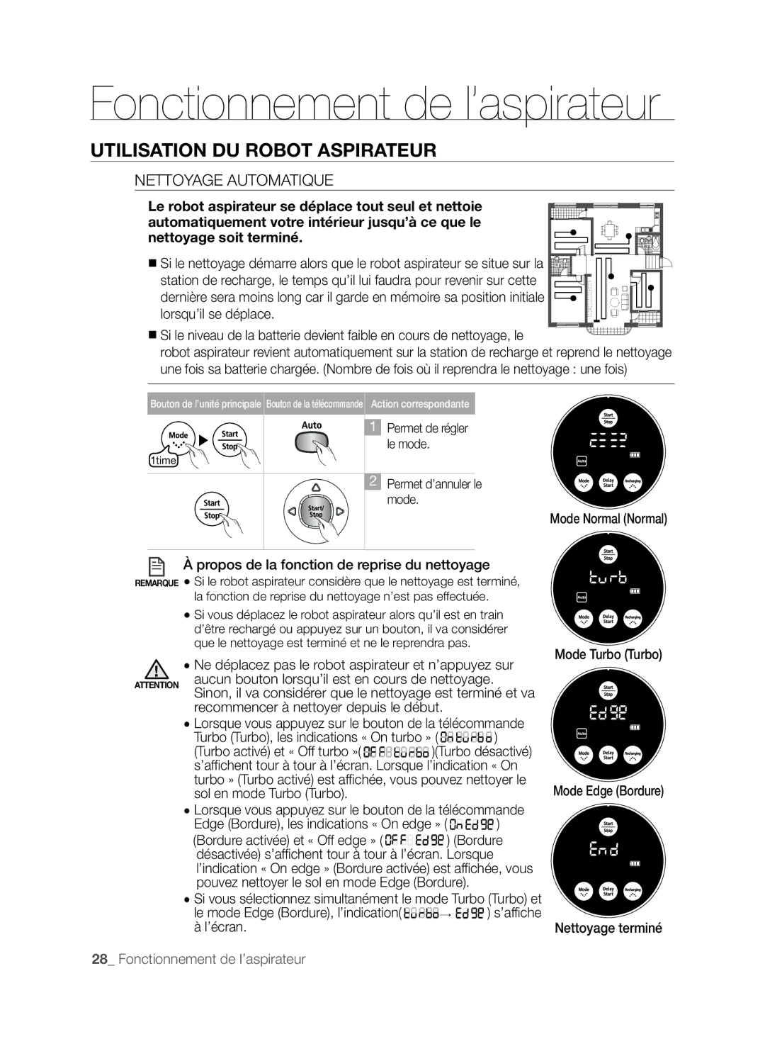 Samsung VCR8875T3A/XEF manual Nettoyage Automatique 