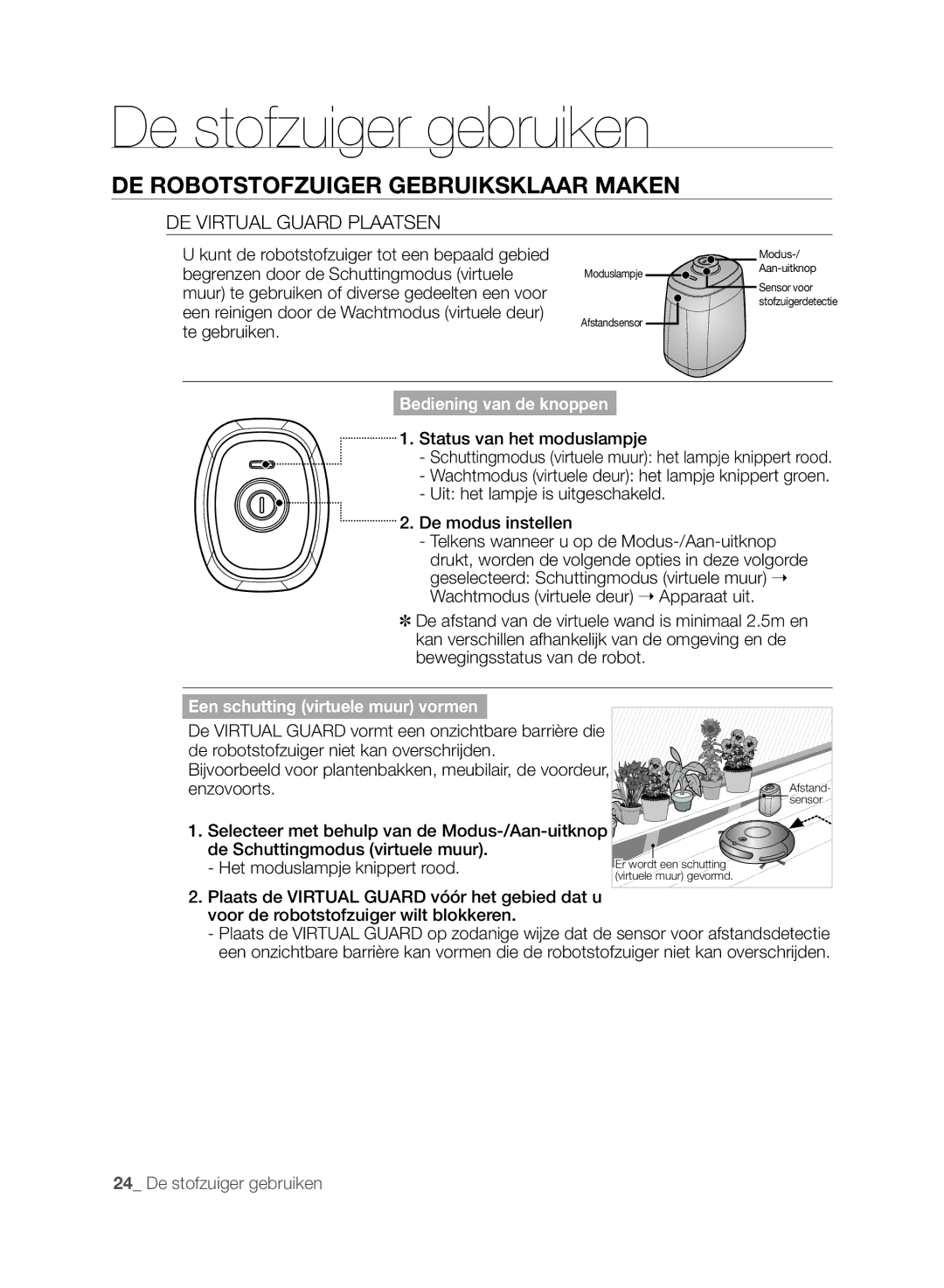 Samsung VCR8875T3A/XEF manual DE Virtual Guard Plaatsen, Enzovoorts 