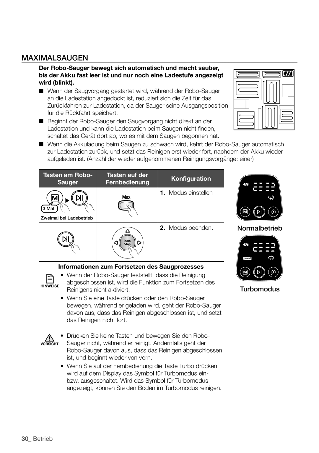 Samsung VCR8930L3S/XEG manual Maximalsaugen 