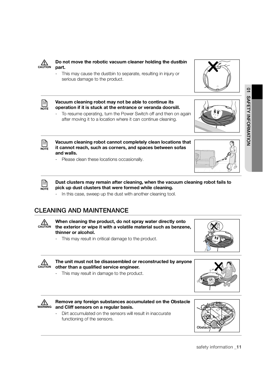 Samsung VCR8940L3R/XET manual Cleaning and Maintenance 