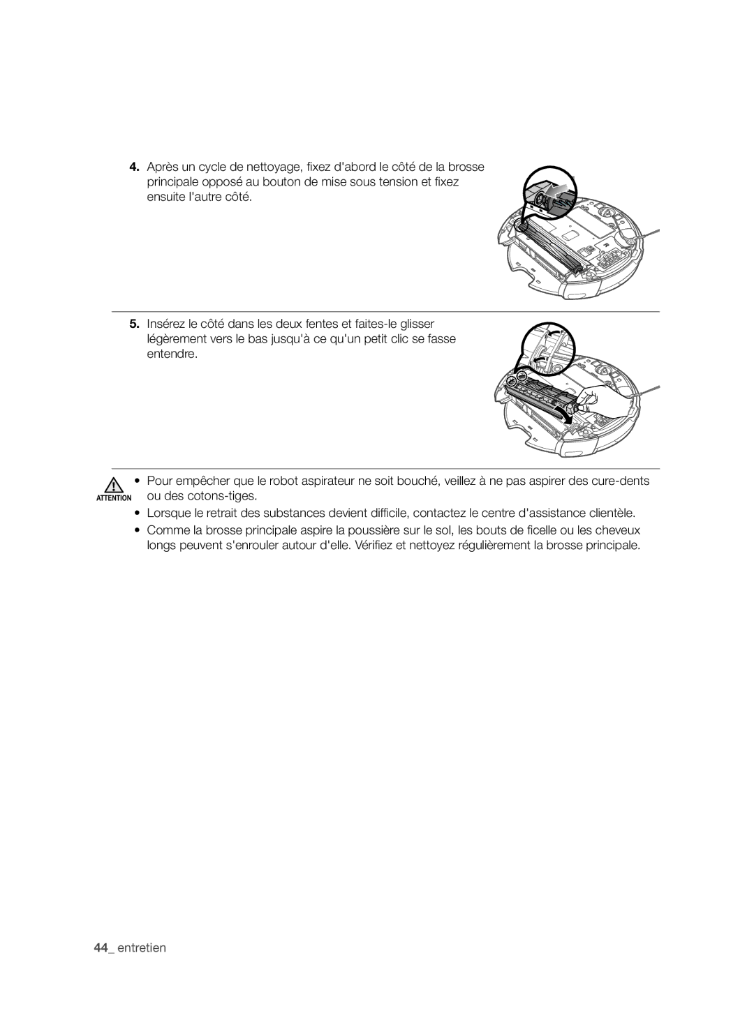 Samsung VCR8980L3K/XEF, VCR8980L3K/XEO manual Entretien 