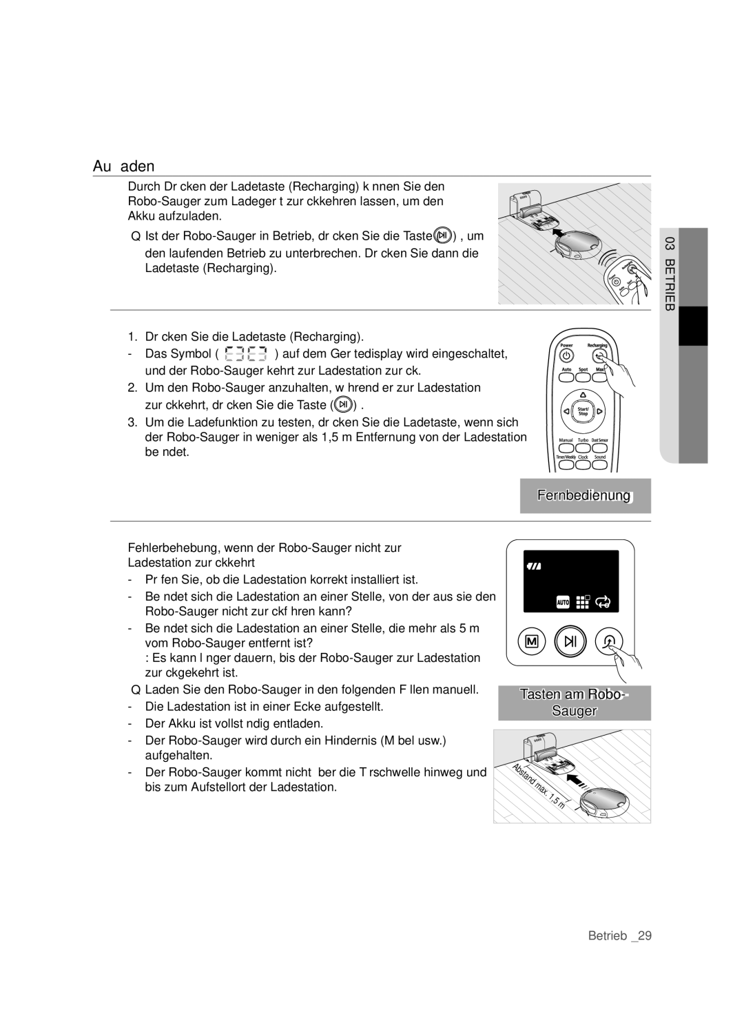 Samsung VCR8980L3K/XET, VCR8980L3K/XEG, VCR8980L3K/XEF, VCR8980L3K/XEO manual Auﬂaden 