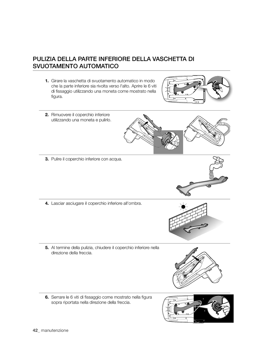 Samsung VCR8987L3R/SWS, VCR8988L3K/SWS manual Manutenzione 