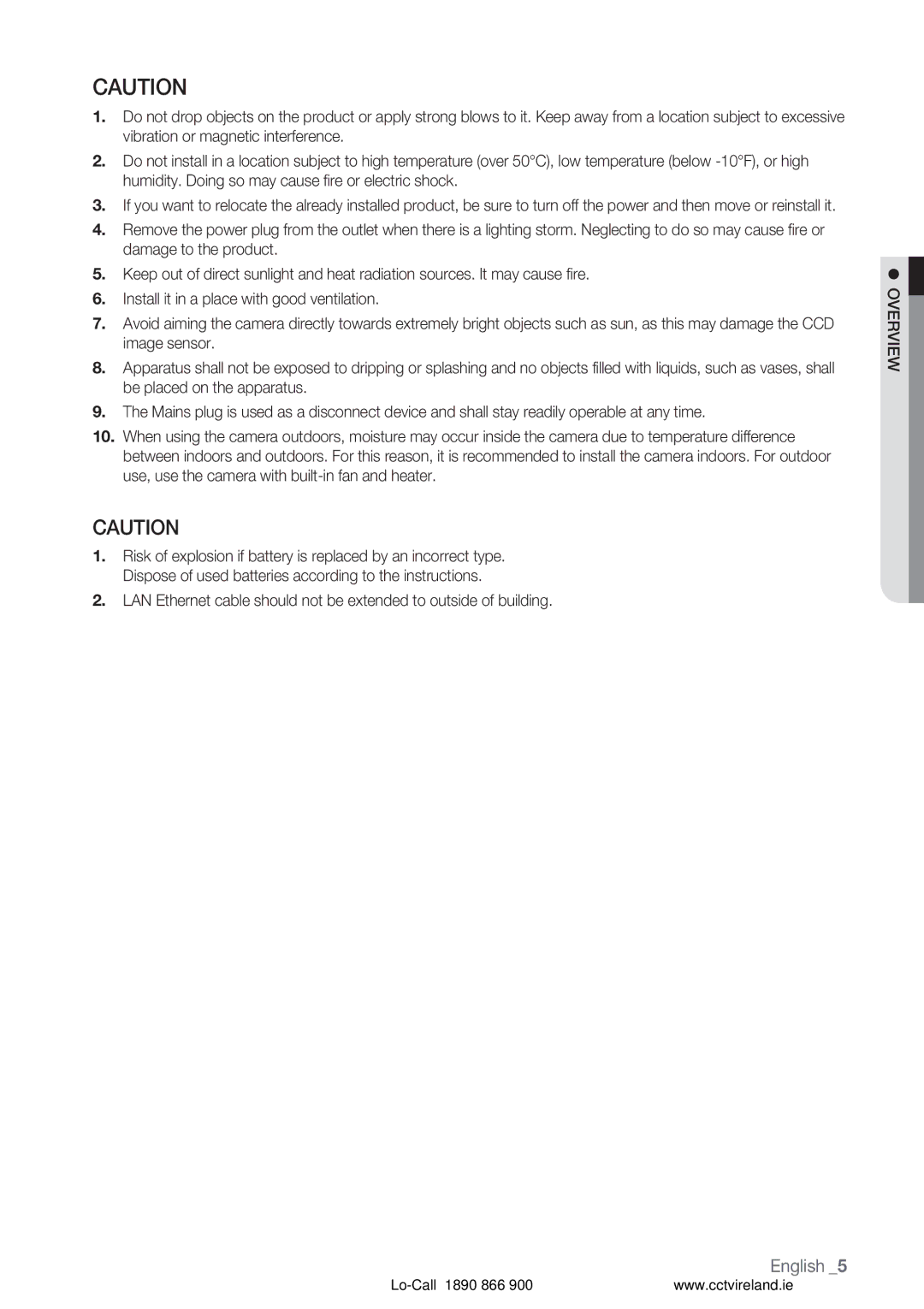 Samsung VKKF004NUS user manual English 