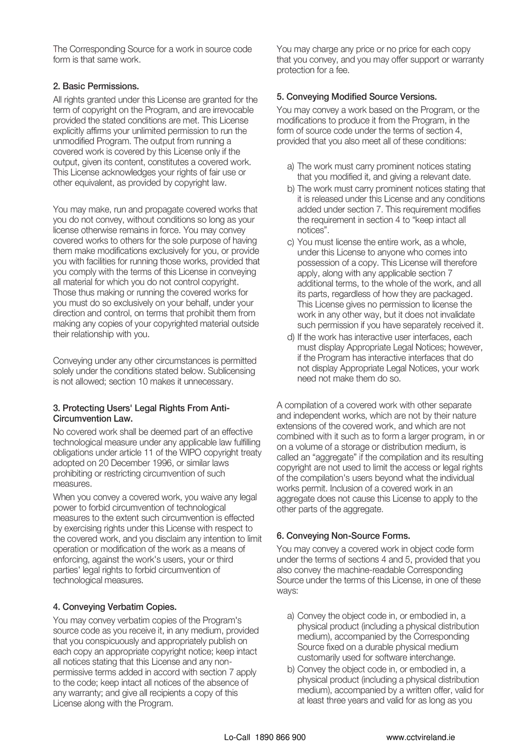 Samsung VKKF004NUS user manual Conveying Verbatim Copies 