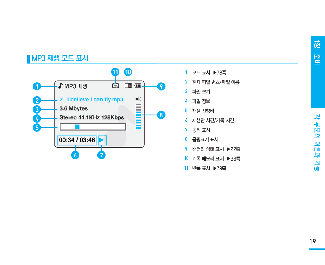 Samsung VM-X110L manual MP3 