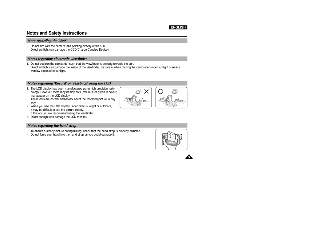 Samsung D103(i), VP-D101(i), D105(i), D102D(i) manual English 